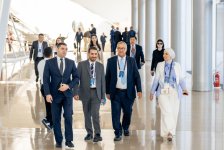 AQEM Media Forumunun iştirakçıları Heydər Əliyev Mərkəzi ilə tanış olublar (FOTO)