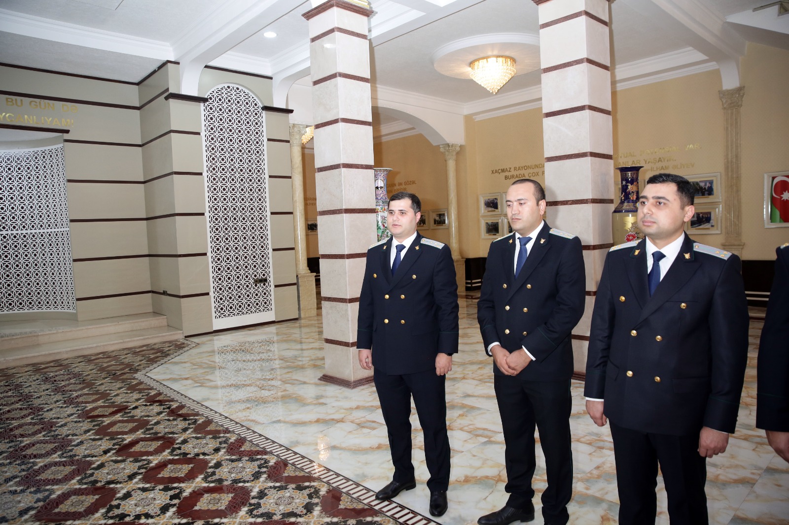 Xaçmaz rayonunda Prokurorluq işçilərinin peşə bayramı qeyd olunub (FOTO)