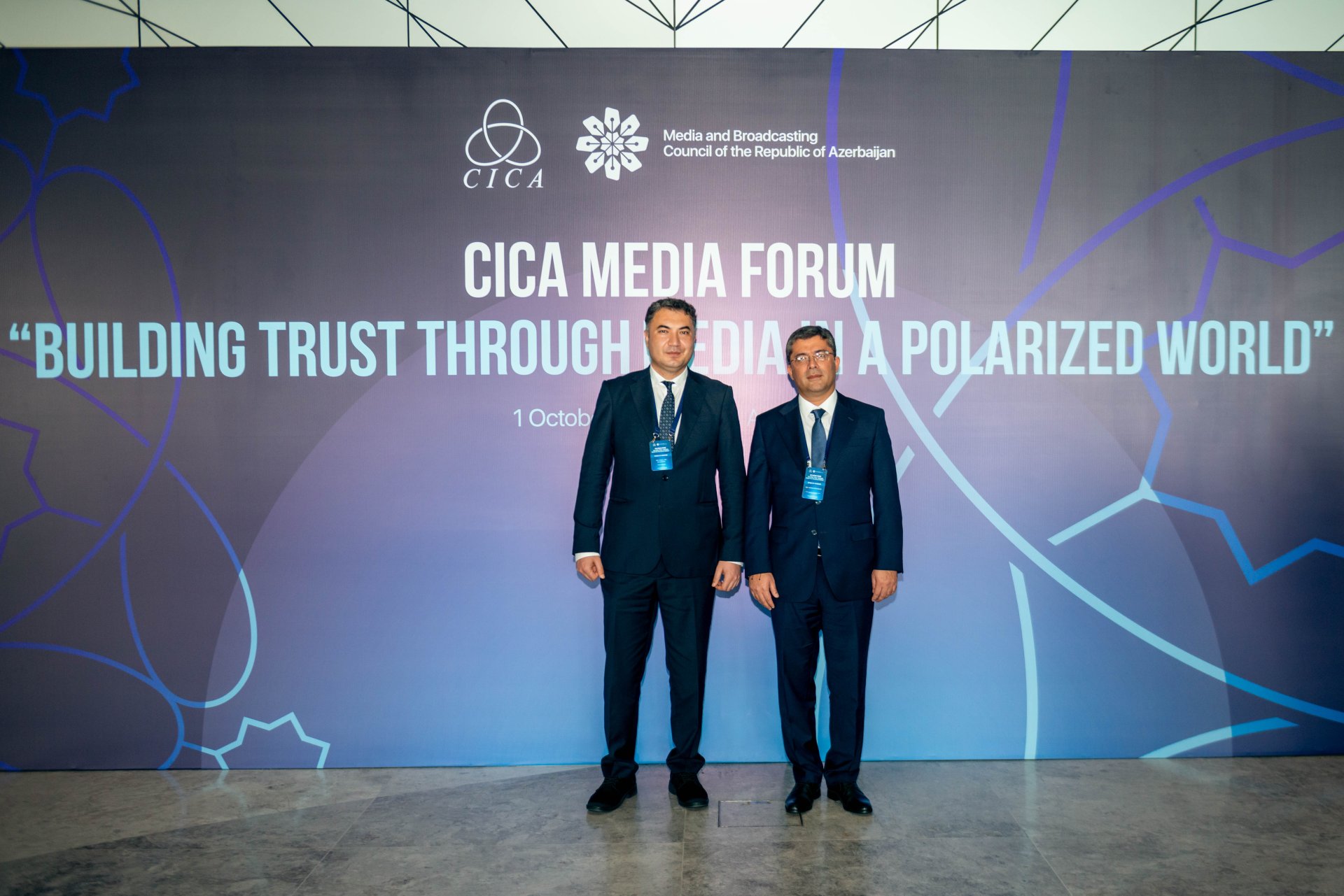 AQEM Media Forumu çərçivəsində bir sıra ikitərəfli görüşlər keçirilib (FOTO)