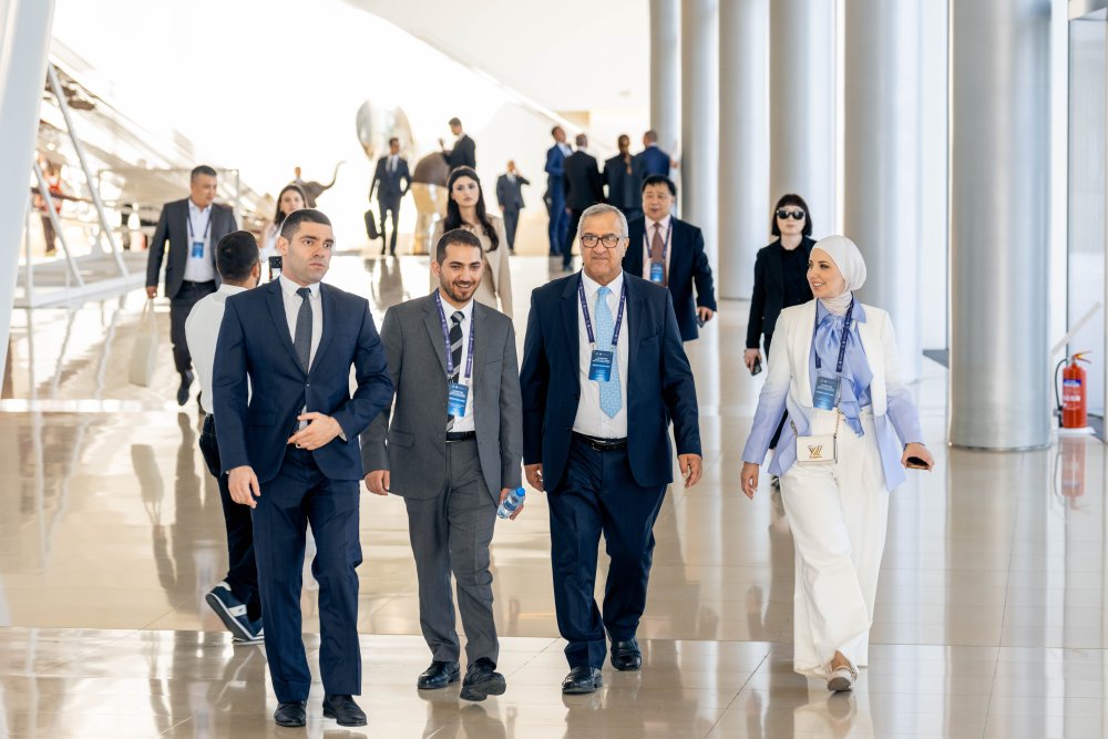 AQEM Media Forumunun iştirakçıları Heydər Əliyev Mərkəzi ilə tanış olublar (FOTO)