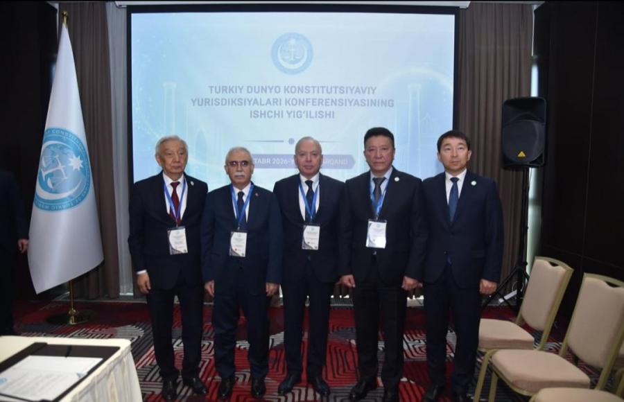 Konstitusiya Məhkəməsinin nümayəndə heyəti Özbəkistanda səfərdə olub