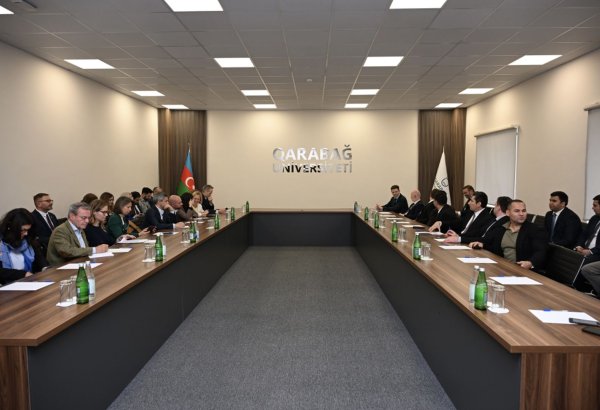 Avropa İttifaqı Şurasının üzvləri Xankəndidə olublar (FOTO/VİDEO)