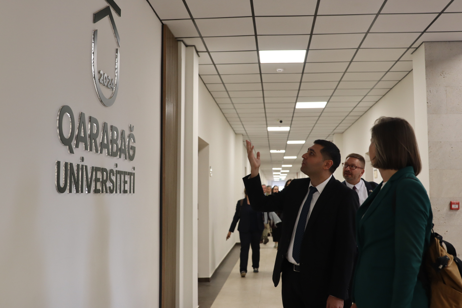 Avropa İttifaqı Şurasının üzvləri Xankəndidə olublar (FOTO/VİDEO)