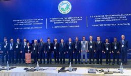 Konstitusiya Məhkəməsinin nümayəndə heyəti Özbəkistanda səfərdə olub