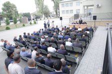 Xaçmazın Palçıqoba kəndində növbəti səyyar qəbul keçirilib