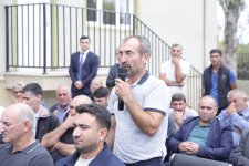 Xaçmazın Palçıqoba kəndində növbəti səyyar qəbul keçirilib