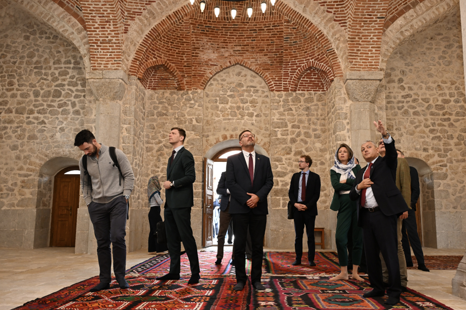 Avropa İttifaqı Şurasının üzvləri Şuşada olublar (FOTO/VİDEO)
