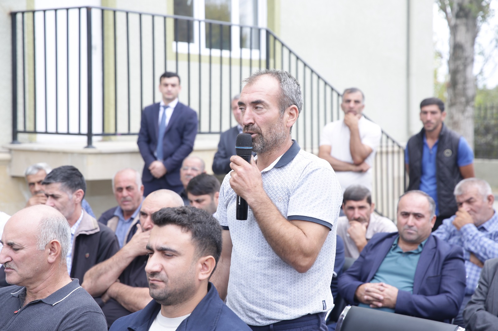 Xaçmazın Palçıqoba kəndində növbəti səyyar qəbul keçirilib