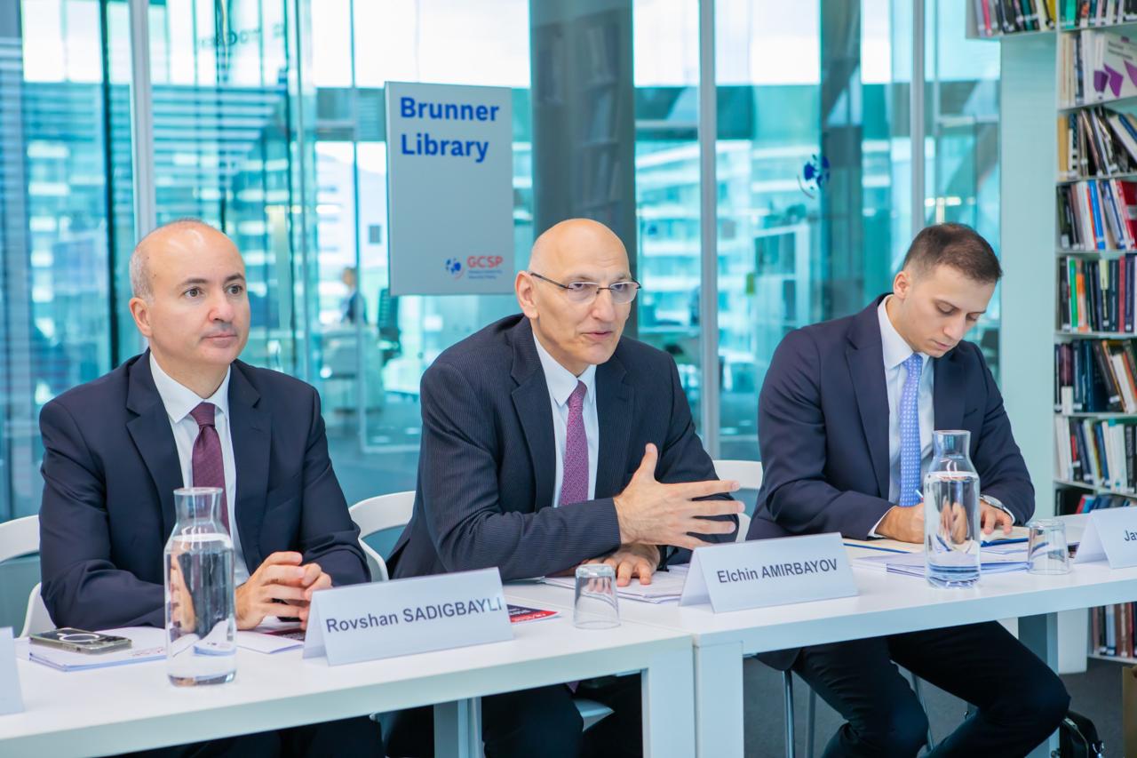 Azərbaycan və GCSP tədqiqat və təhsil sahəsində əməkdaşlığın davam etdirilməsini müzakirə edib (FOTO)