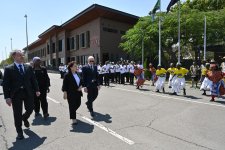 Milli Məclisin sədri Sahibə Qafarova Tanzaniyada işgüzar səfərə gəlib (FOTO)