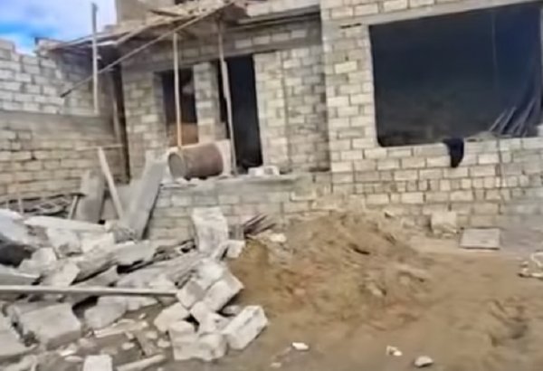 Suraxanıda yaşayış evində uçqun olub, ölən var (VİDEO)