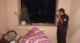 Şəfəq qəsəbəsində binada partlayış olub, bir nəfər yaralanıb (FOTO/VİDEO)