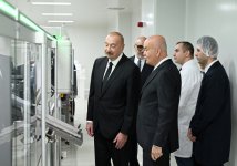 Prezident İlham Əliyev Pirallahı Sənaye Parkında dərman istehsalı müəssisəsinin açılışında iştirak edib (FOTO)