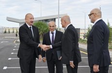 Prezident İlham Əliyev Pirallahı Sənaye Parkında dərman istehsalı müəssisəsinin açılışında iştirak edib (FOTO)