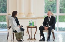 Prezident İlham Əliyev Malayziyanın Azərbaycanda yeni təyin olunmuş səfirini qəbul edib (FOTO/VİDEO)
