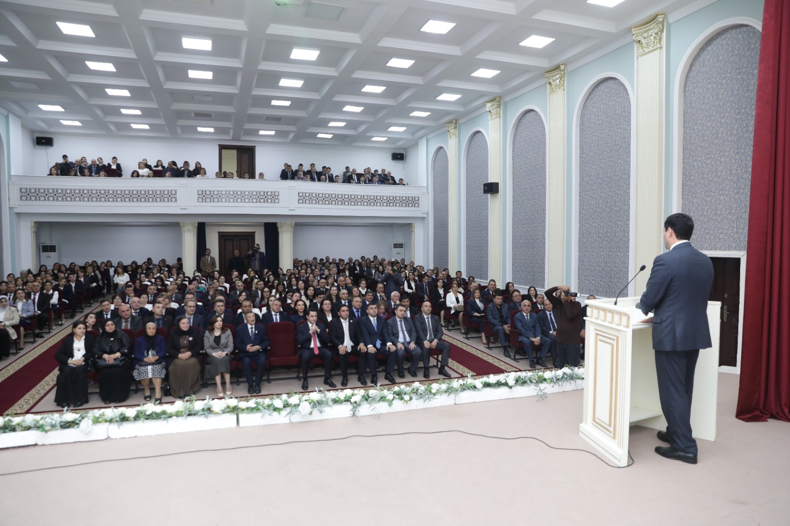 Xaçmazda 5 Oktyabr – Beynəlxalq Müəllimlər Gününə həsr olunmuş tədbir keçirilib (FOTO)
