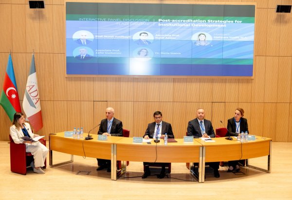 ADA Universitetində Ali Təhsildə Keyfiyyətin Təminatı üzrə III İllik Simpozium keçirilib (FOTO)