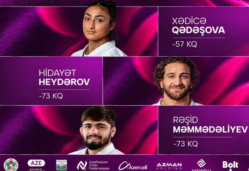 Cüdo üzrə dünya çempionatı: Hidayət Heydərov mübarizəyə başlayır