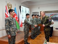 “Təlimatçı hazırlıq kursu”nu başa vuran hərbçilərə sertifikatlar təqdim edilib (FOTO)