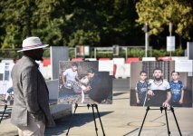 Cenevrədə Ermənistanın Azərbaycana qarşı mina müharibəsinə dair fotosərgi açılıb (FOTO)