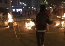 Barselonanı iğtişaşlar bürüdü - 28 polis əməkdaşı yaralanıb - FOTO