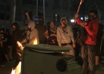 Barselonanı iğtişaşlar bürüdü - 28 polis əməkdaşı yaralanıb - FOTO