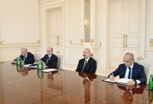 Prezident İlham Əliyev Böyük Britaniyanın ticarət üzrə dövlət nazirini qəbul edib (FOTO)