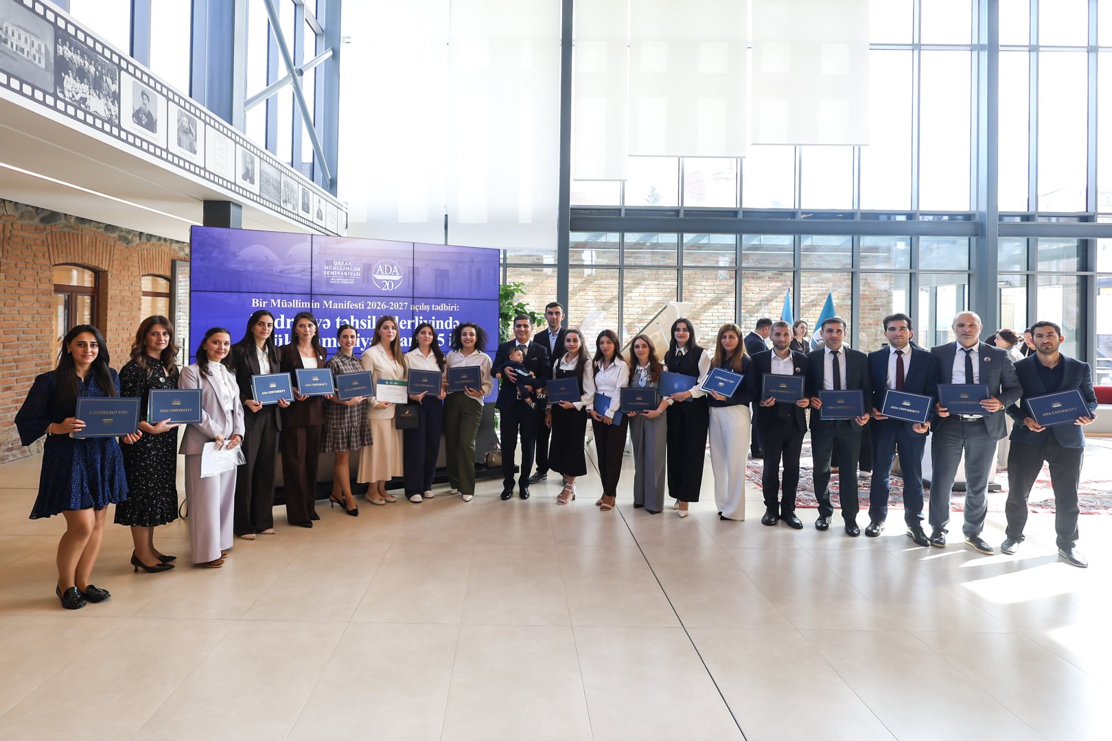 ADA Universitetinin Qazax Mərkəzində “Bir Müəllimin Manifesti” proqramının yeni tədris ilinə start verilib (FOTO)
