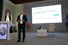 PASHA Holdingin Baş İcraçı Direktoru UNEC tələbələri üçün master-klass keçib (FOTO)