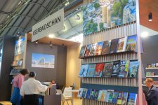 Azərbaycan kitabları Frankfurt sərgisində təqdim olunur (FOTO)