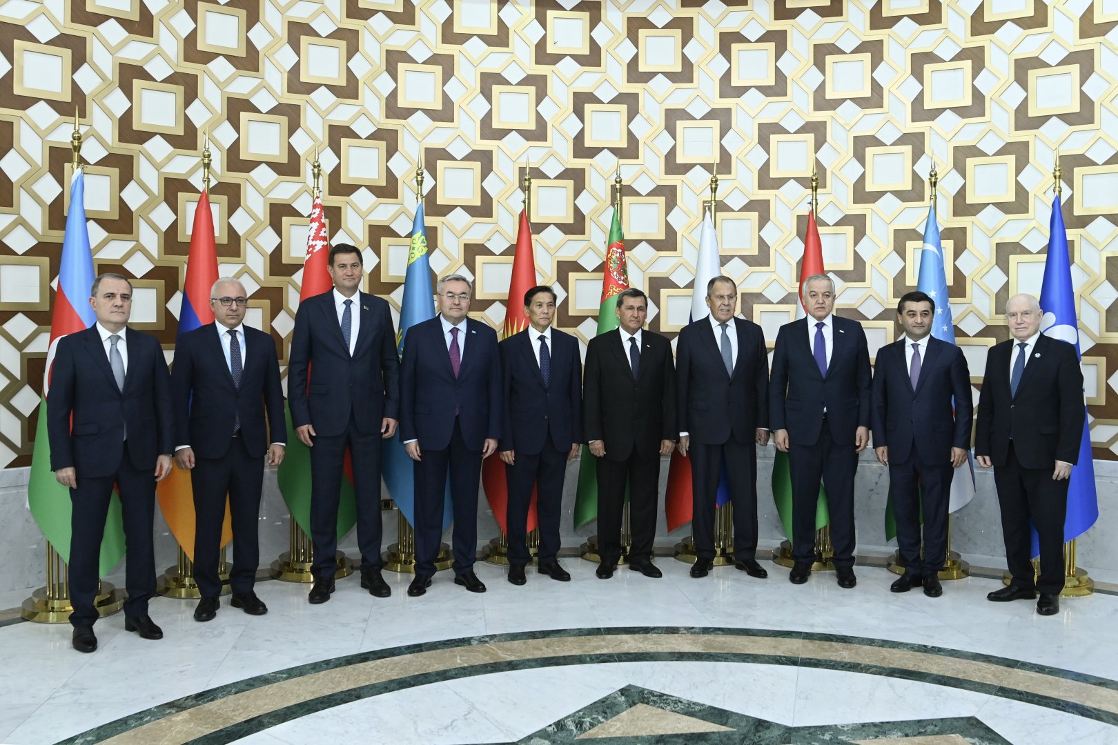 Ceyhun Bayramov MDB Xarici İşlər Nazirləri Şurasının iclasında çıxış edib (FOTO)