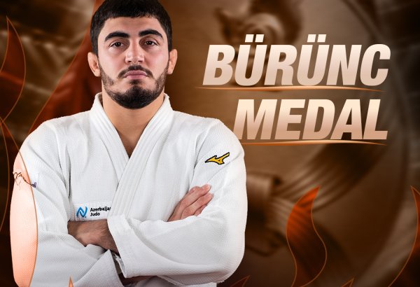 Azərbaycan cüdo üzrə dünya çempionatında daha bir medal qazanıb