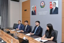 RİNN-də Dünya Bankı Qrupunun nümayəndəsi ilə görüş keçirilib (FOTO)