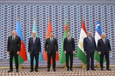 Prezident İlham Əliyev Azərbaycan və Mərkəzi Asiya Dövlət Başçılarının 8-ci Məşvərət görüşündə iştirak etmək üçün “Avaza” Kompleksinə gəldi (FOTO)