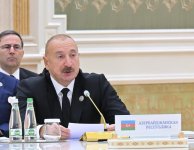 Prezident İlham Əliyev Türkmənbaşıda Azərbaycan və Mərkəzi Asiya Dövlət başçılarının 8-ci Məşvərət görüşündə iştirak edir (FOTO)