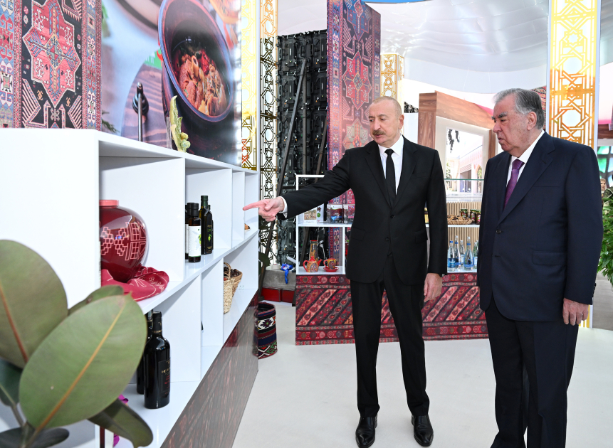 Prezident İlham Əliyev MDB Ölkələrinin Milli Kulinariya Festivalı ilə tanış olub, rəsmi qəbulda iştirak edib (FOTO)