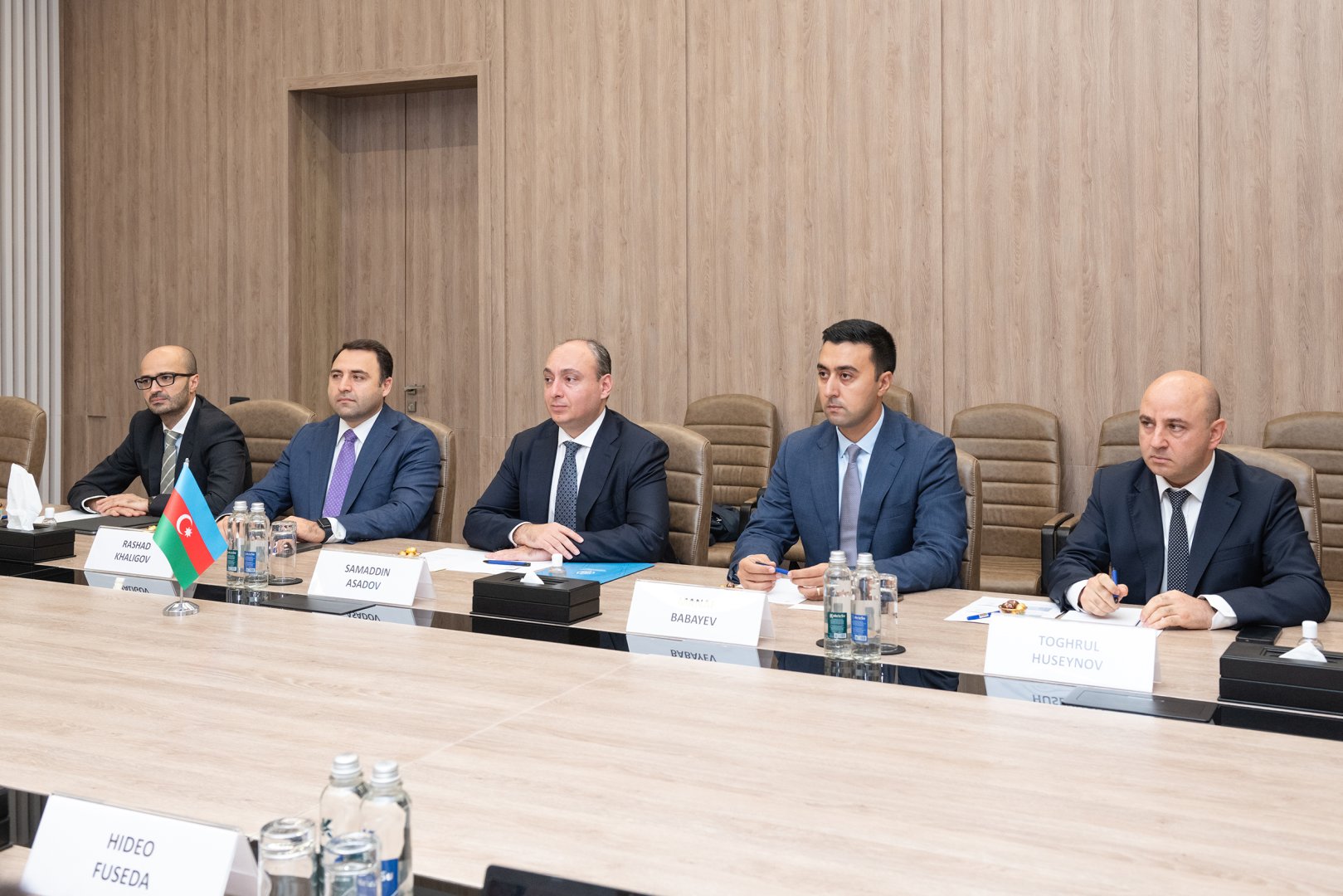 RİNN-də Yaponiya nümayəndə heyəti ilə görüş keçirilib (FOTO)