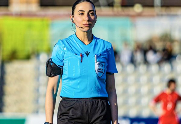 Azərbaycanlı futbol hakimi Ermənistan yığmasının oyununu idarə edib