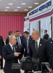 Prezident İlham Əliyev Türkmənbaşıda MDB-nin iştirakçı ölkələrinin milli stendləri ilə tanış olub (FOTO)