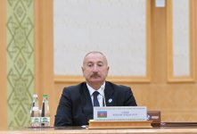 Prezident İlham Əliyev MDB Dövlət Başçıları Şurasının məhdud tərkibdə iclasında iştirak edir (FOTO)