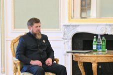 Prezident İlham Əliyev Rusiyanın Çeçenistan Respublikasının başçısını qəbul edib (FOTO)