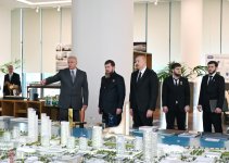 Prezident İlham Əliyev və Rusiyanın Çeçenistan Respublikasının başçısı “Bakı Ağ Şəhər”də olublar (FOTO)
