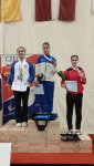 Gimnastlarımız beynəlxalq turnirdə üç qızıl və bir gümüş medal qazanıblar (FOTO)