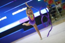 Qazaxda gimnastika üzrə “Grace of Nature” turniri start götürüb (FOTO)