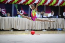 Qazaxda gimnastika üzrə “Grace of Nature” turniri start götürüb (FOTO)