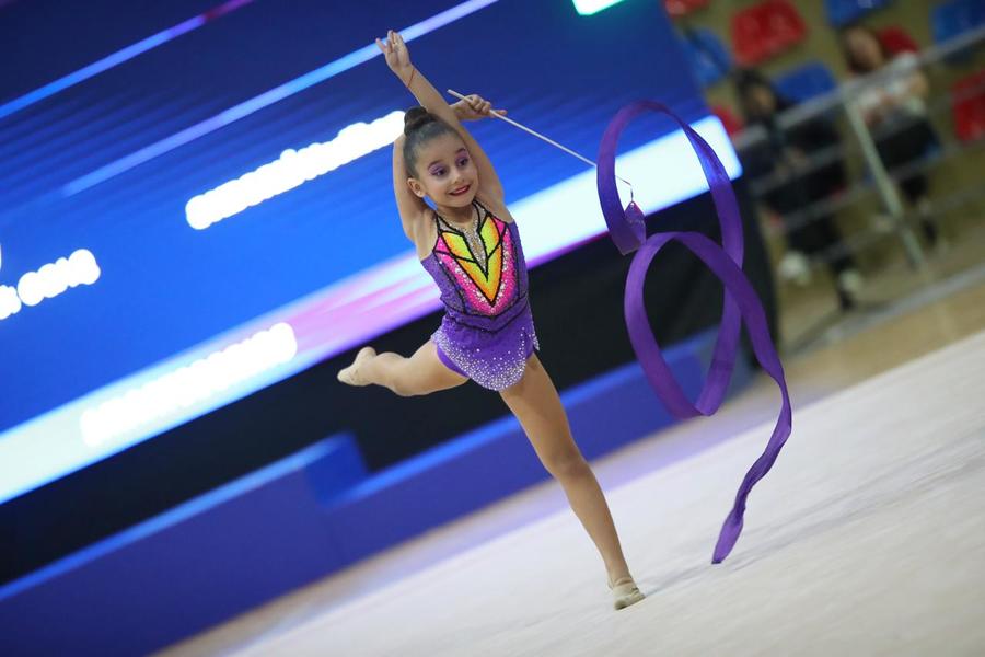 Qazaxda gimnastika üzrə “Grace of Nature” turniri start götürüb (FOTO)