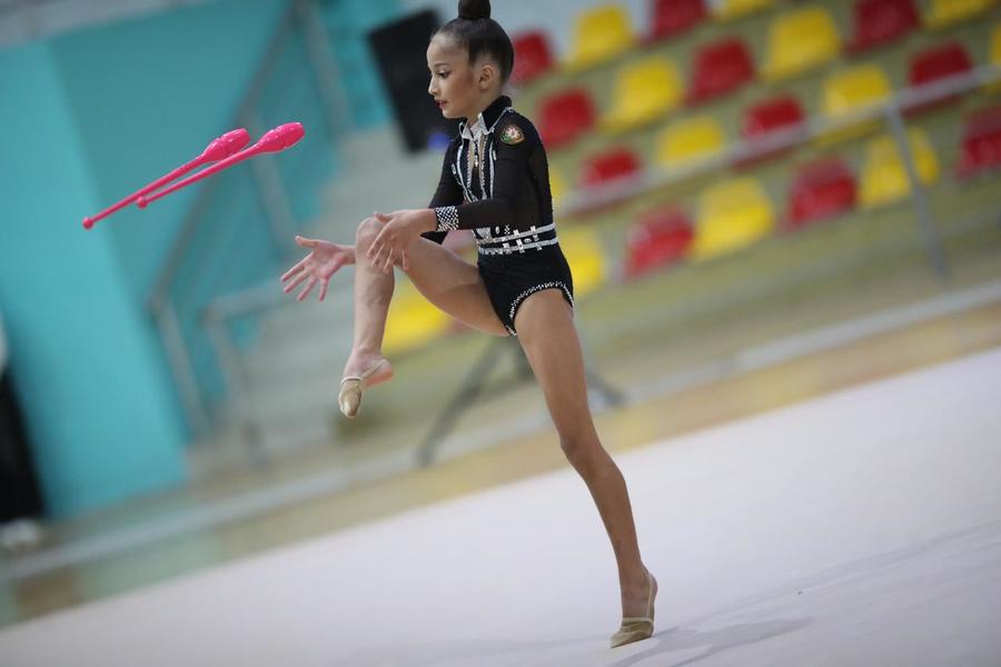 Qazaxda gimnastika üzrə “Grace of Nature” turniri start götürüb (FOTO)