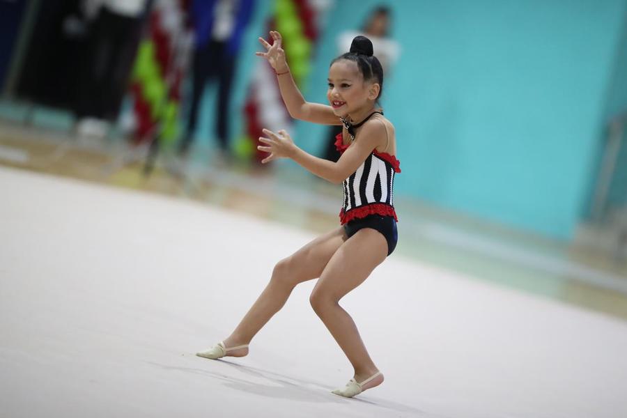 Qazaxda gimnastika üzrə “Grace of Nature” turniri start götürüb (FOTO)