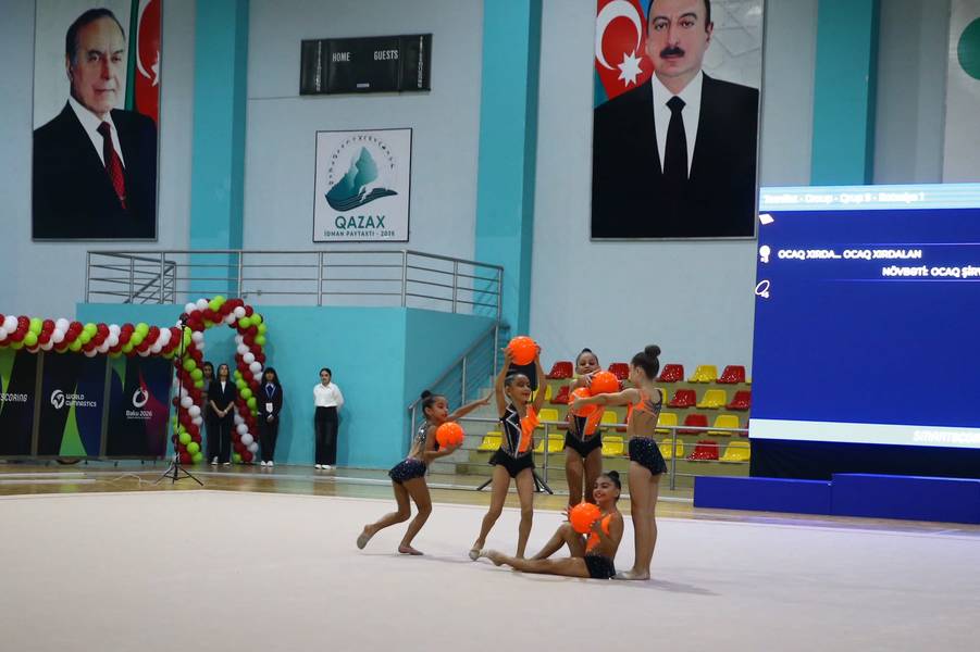 Qazaxda gimnastika üzrə “Grace of Nature” turniri start götürüb (FOTO)