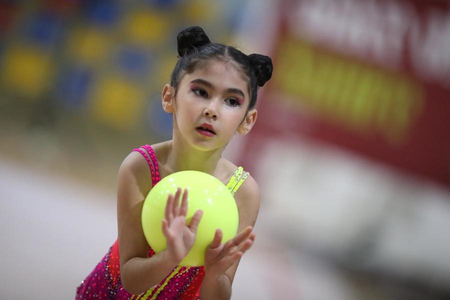 Qazaxda gimnastika üzrə “Grace of Nature” turniri start götürüb (FOTO)